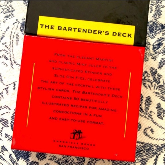 🍁 BUNDLE ONLY - 5/$15 - 50 Card Bartender Drink Recipe Guide,  NWOT - Picture 3 of 3